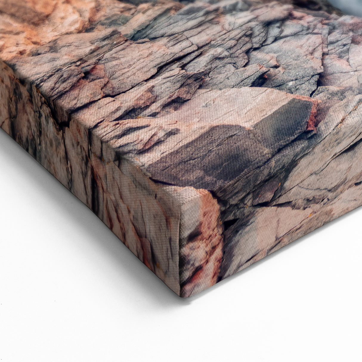 Coastal Maine Wall Art - Vibrant Sunset Over Acadia National Park Cliffs