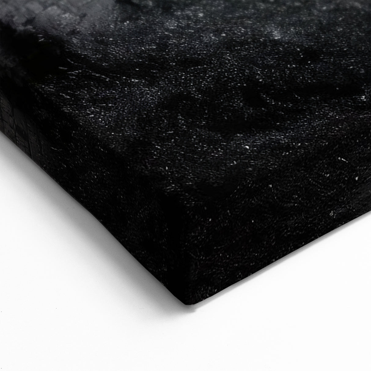 Architectural Masonry Wall Art - Moonlit Brick Alley Canvas Print Decor