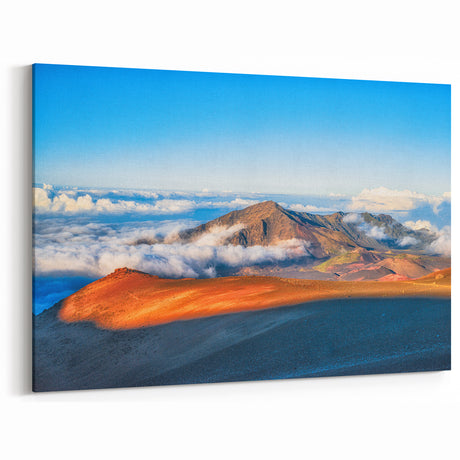 Island Landscape Art – Haleakalā Crater Maui Photography Print