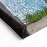 Lake Como Photography - Framed Italian Lake View Through Stone Arch