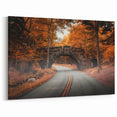 Acadia National Park Posters - Rustic Autumn Bridge in Coastal Maine