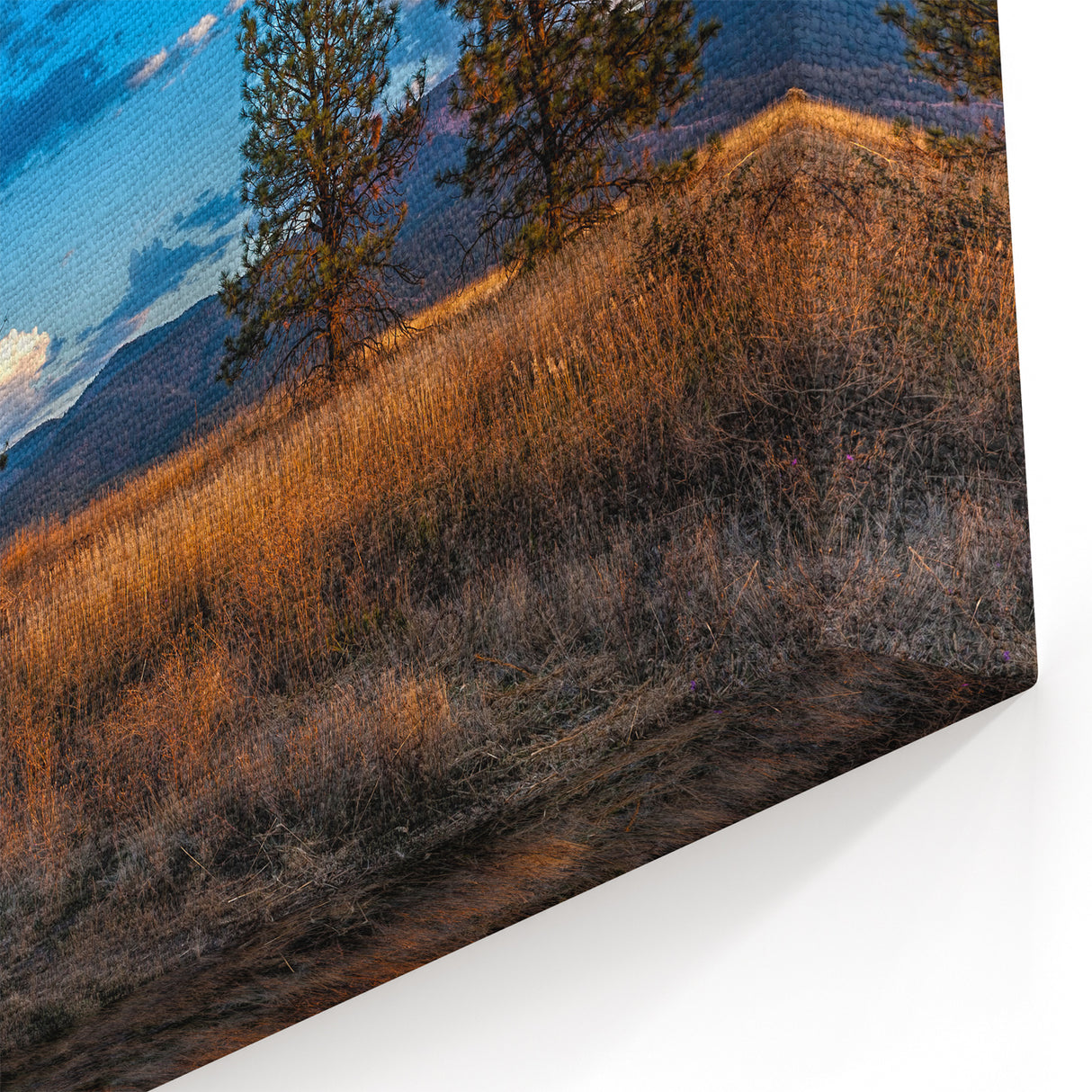Idaho Landscape Art - Scenic Barn and Prairie Idaho Photography Print