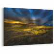 Scenic Idaho Photography - Dramatic Sunset Over Idaho Mountains Wall Art