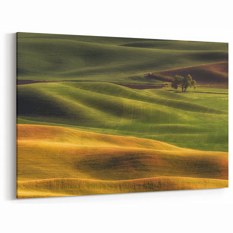 Idaho Wall Art - Rolling Hills Scenic Idaho Photography for Home Decor