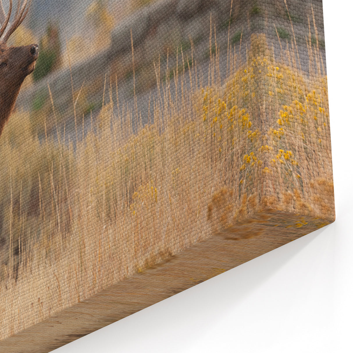 Idaho Wildlife Art - Majestic Elk in Scenic Idaho Landscape Photography
