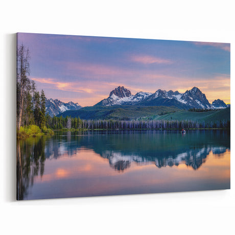 Idaho Wall Art - Serene Idaho Landscape with Reflections in the Lake