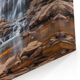 West Virginia Waterfall Canvas Art – Breathtaking Nature Wall Décor