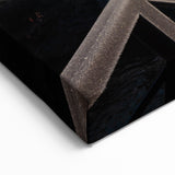 Vermont Winter Bridge Art - Frosty Trees and River Scenic Canvas Print