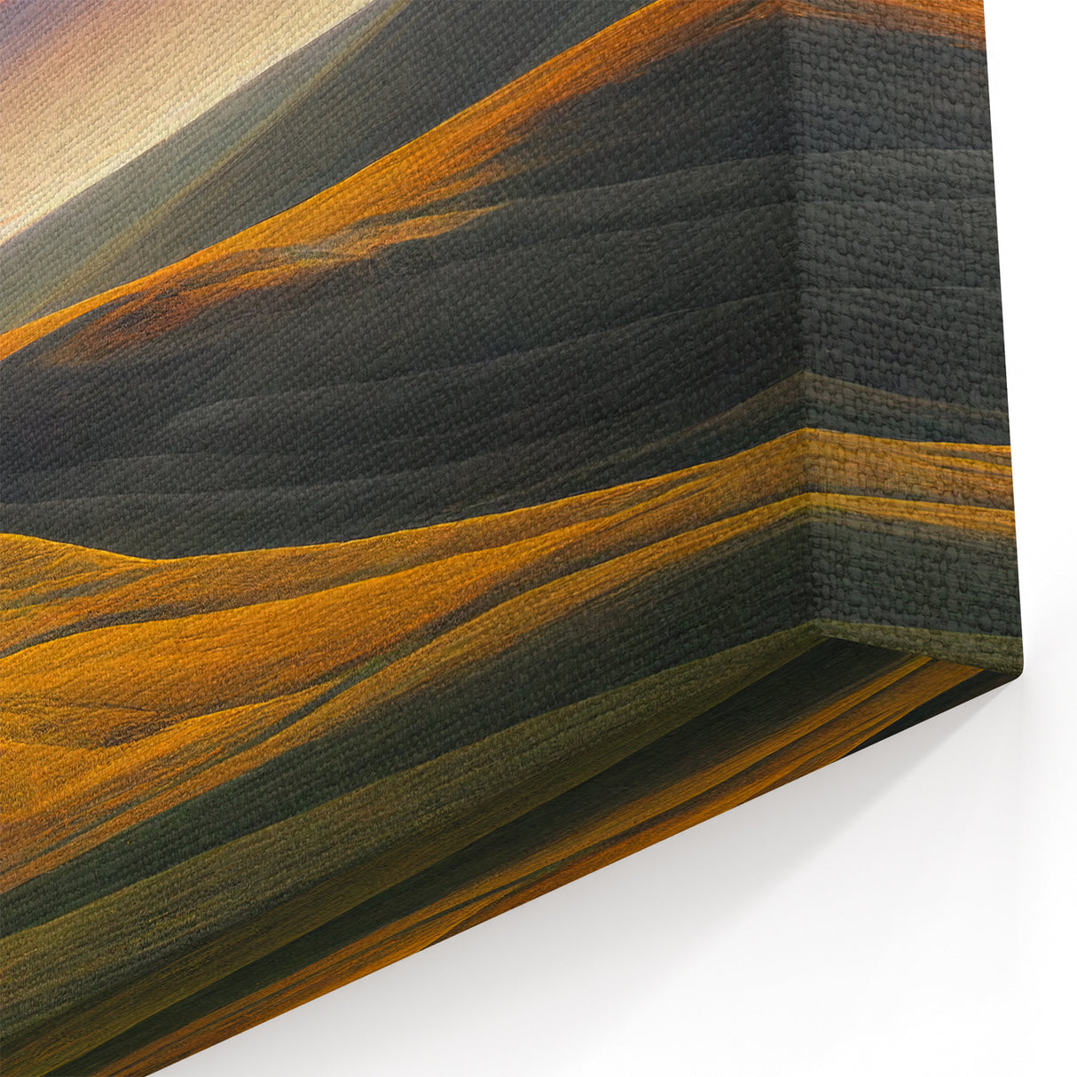Idaho Landscape Art - Serene Barn Sunset for Rustic Home Decor