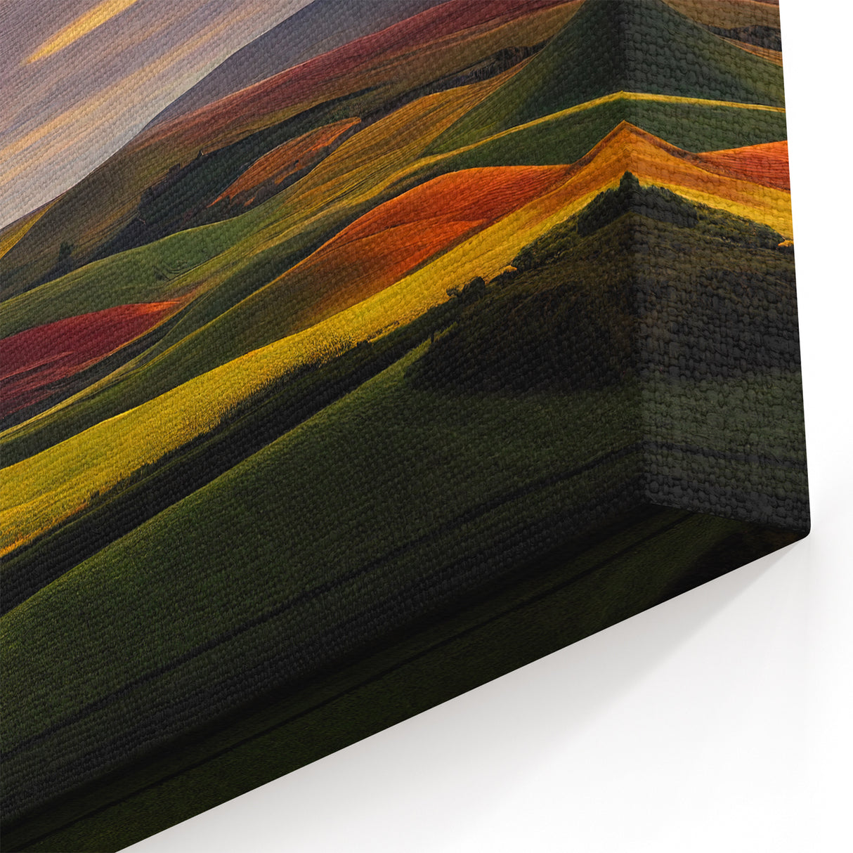 Scenic Idaho Prints - Rustic Barn and Rolling Hills for Home Decor
