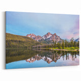 Scenic Idaho Prints - Mountain Reflection on Alpine Lake for Home Decor