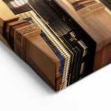 Milan Architecture Poster - Galleria Vittorio Emanuele II Interior Art