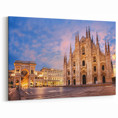 Milan Wall Art - Duomo di Milano and Galleria Vittorio Emanuele II