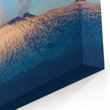 Mount Etna Wall Art - Stunning Sicily Volcano Landscape Canvas Print