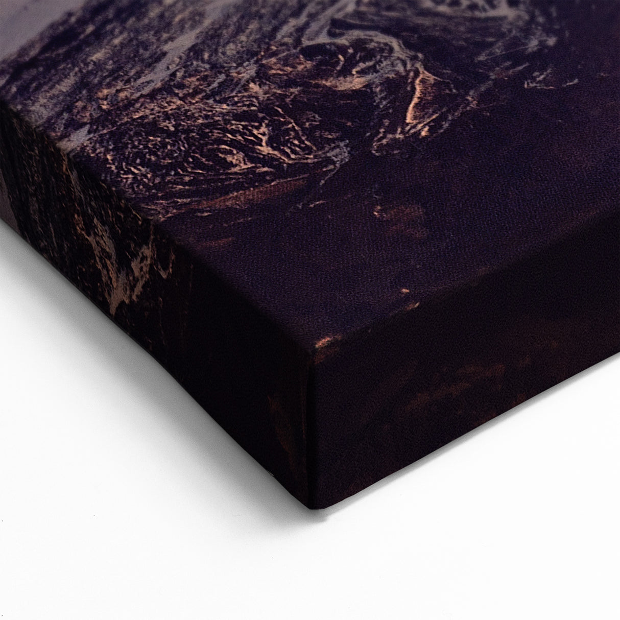 Volcanic Eruption Art - Fiery Mount Etna Acrylic Print in Vibrant Colors