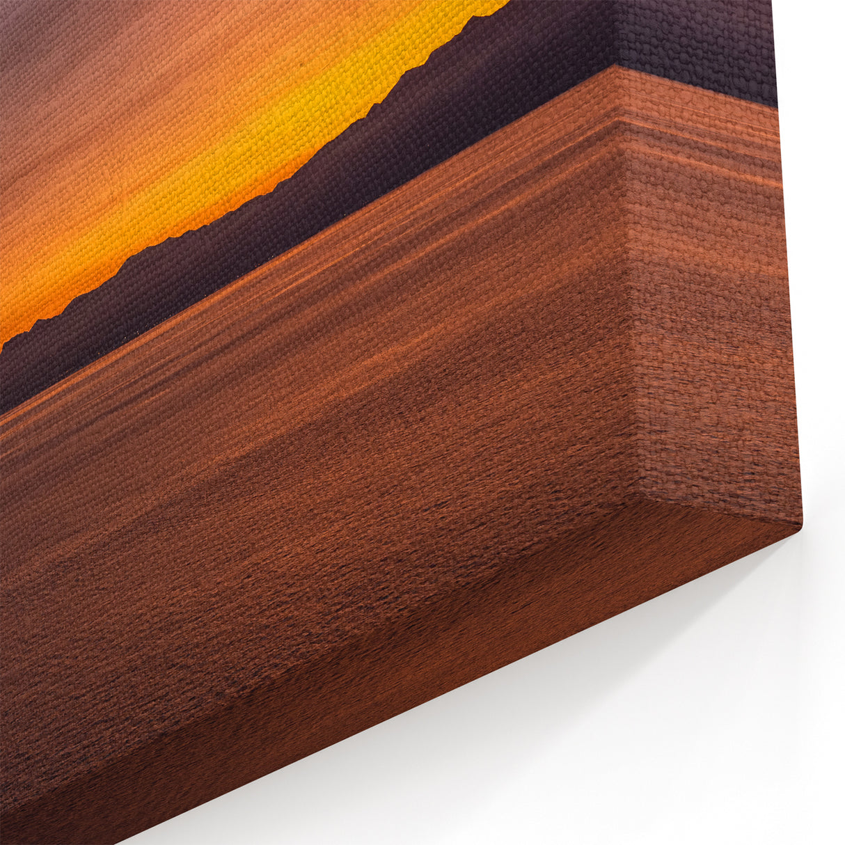 Mount Etna Landscape Painting - Serene Sicilian Sunset Canvas Print