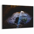 Mount Etna Acrylic Print - Mysterious Volcanic Cave Art Photography