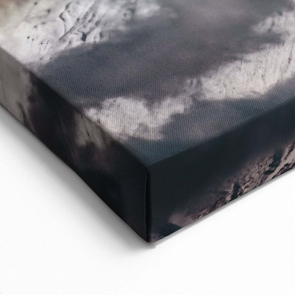 Mount Etna Canvas Print - Dramatic Snow-Covered Volcano Eruption Art