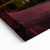 Vermont Photography Prints - Sunset Over Rustic Barn Vermont Nature Art