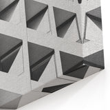 Contemporary Architecture Canvas - Geometric Building Art
