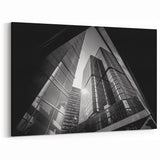 Black and White Architecture Prints - Urban Skyline Art