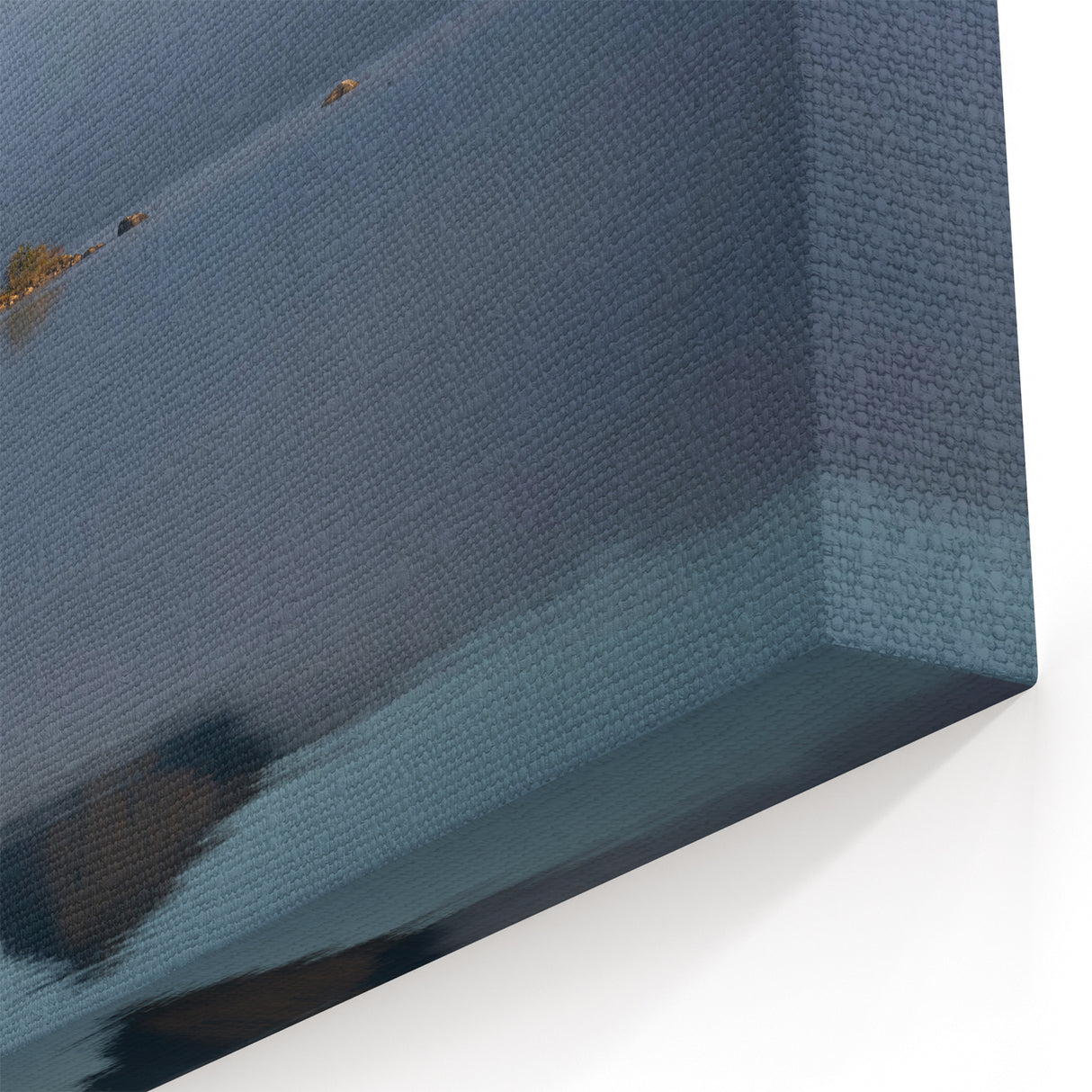 Vermont Scenic Art - Misty Lake and Autumn Foliage Vermont Nature Prints