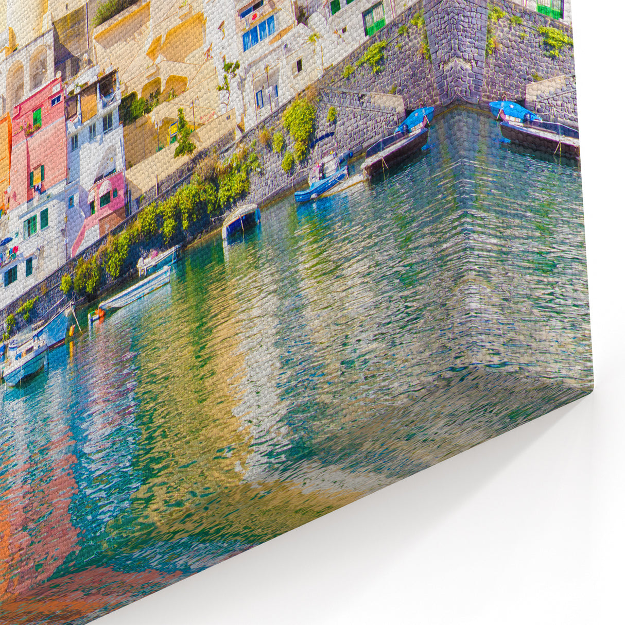 Naples Italy Wall Art – Scenic Coastal Cityscape on Acrylic or Canvas
