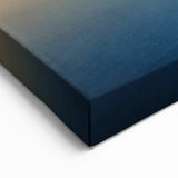 Naples Skyline Wall Decor – Coastal Castle at Sunset on Canvas