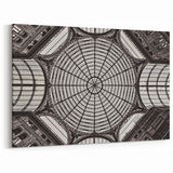 Italy Naples Framed Art – Architectural Dome Interior Photography Print