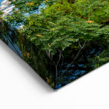 Naples Skyline Wall Decor – Historic Castle and Boats on Coastal Canvas