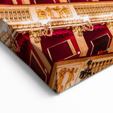 Italy Naples Framed Art – Ornate Theatre Ceiling with Classical Mural