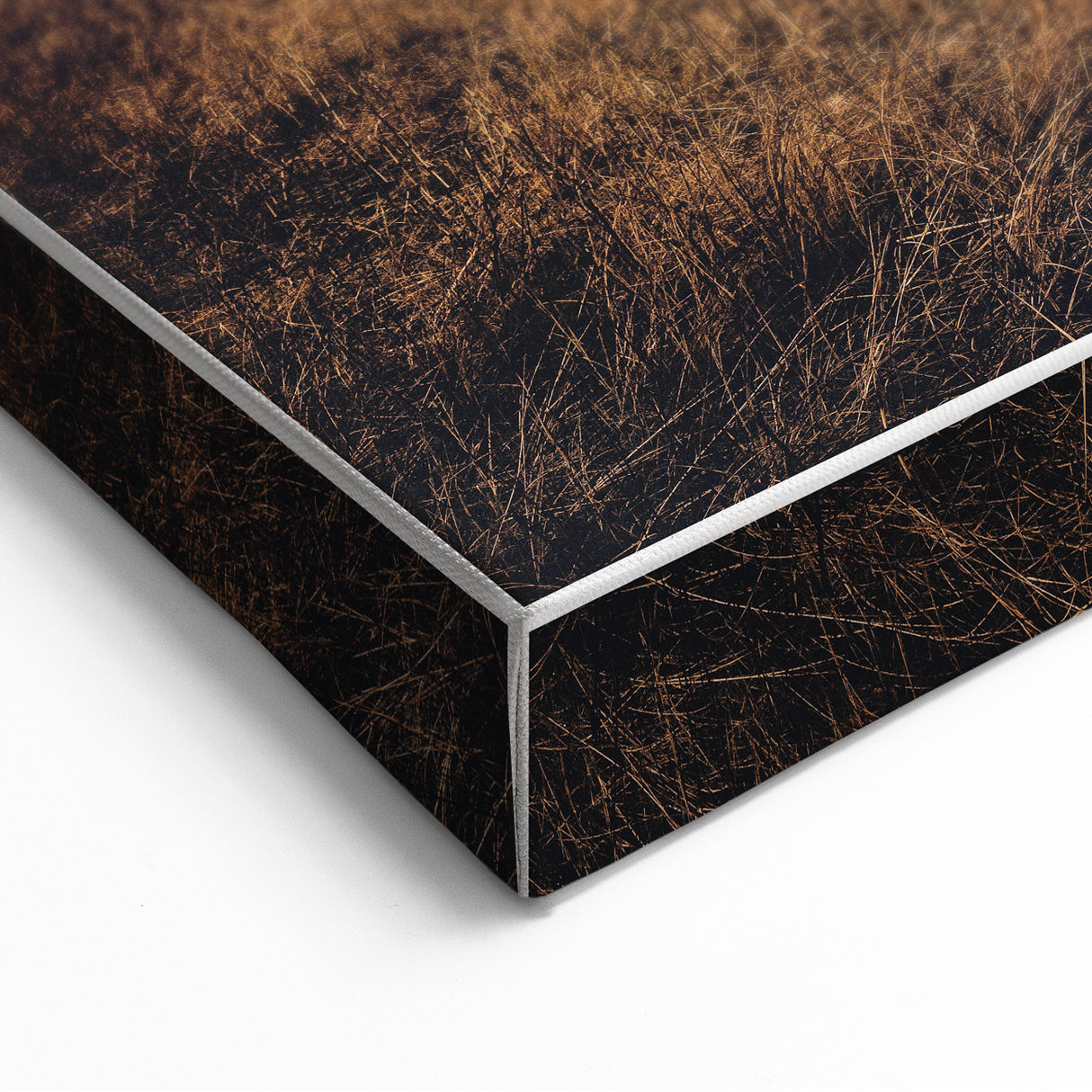 Misty Mountain Solitude - Rustic Nature Scene Art