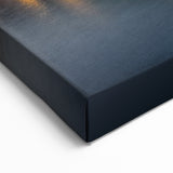 Scenic Portofino Canvas - Italy Wall Decor of Italian Riviera Harbor