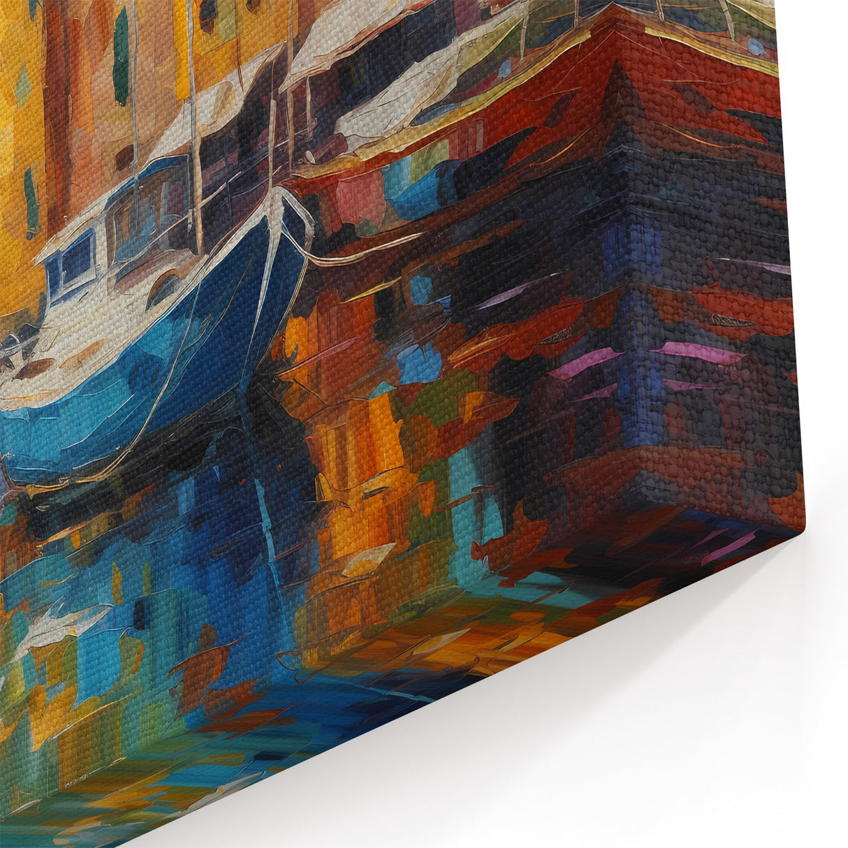 Italian Riviera Print - Scenic Portofino Canvas with Vibrant Liguria Art