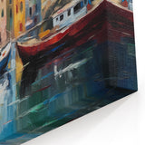 Scenic Portofino Canvas - Italy Wall Decor with Vibrant Liguria Art