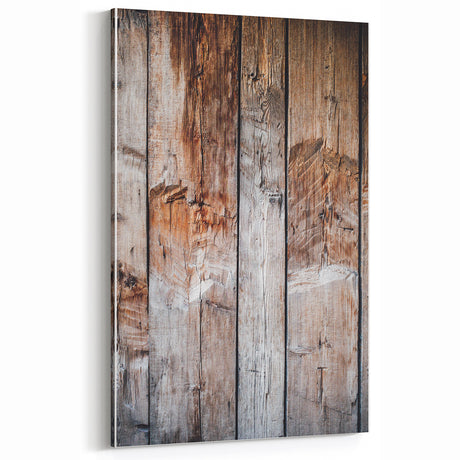 Timeworn Textures - Rustic Wood Detail Art