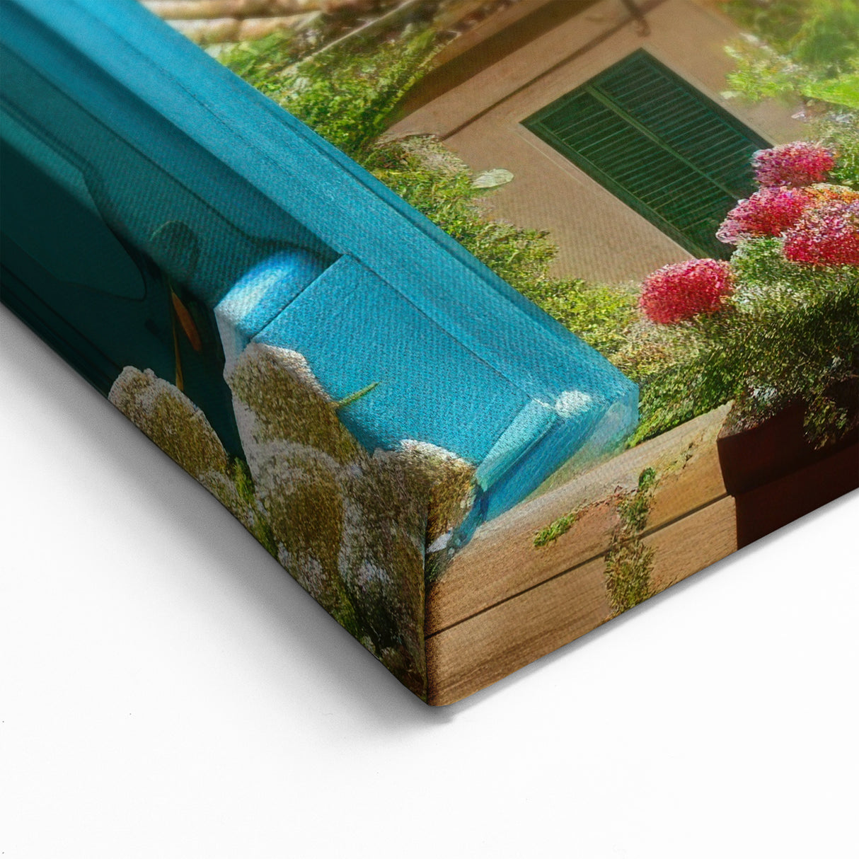 Portofino Wall Art - Italian Riviera Print with Vibrant Coastal View