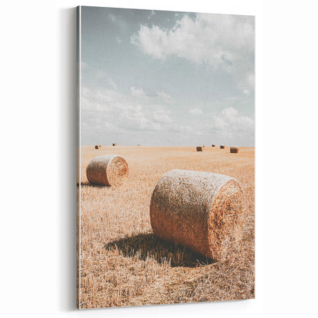 Golden Harvest - Rustic Farmland Art