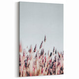 Farmhouse Wall Art: Rustic Lavender Field for Country Style Home Decor