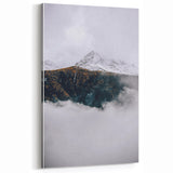 Rustic Mountain Landscape Art, Farmhouse Wall Decor Print