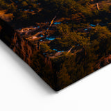 Aerial Landscape Canvas Prints - Scenic Tahoe Road Art