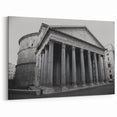 Ancient Rome Art - Pantheon Roman Architecture Canvas Print