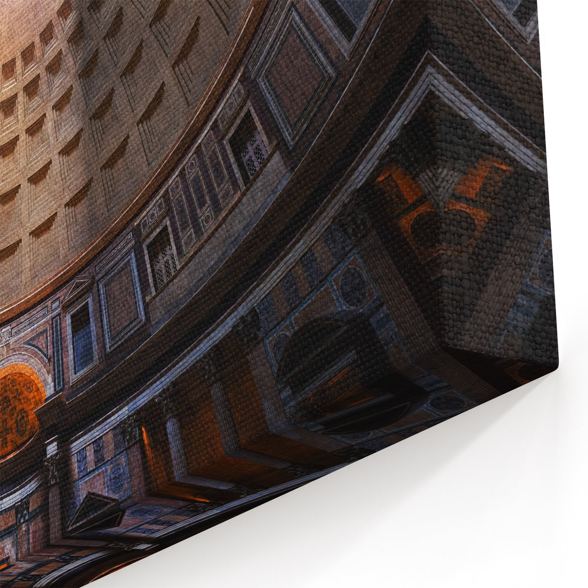 Rome Photography - Pantheon Dome Interior Italian Architecture Art