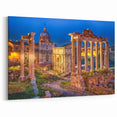 Rome Canvas Prints - Roman Forum Architecture at Night Wall Art