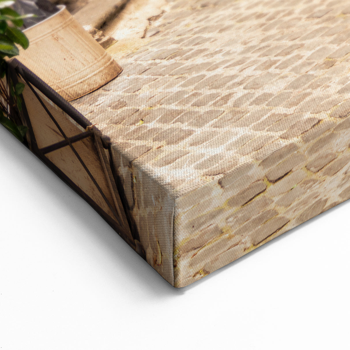 Italian Scenery Art - Charming Trastevere Alleyway Rome Wall Decor