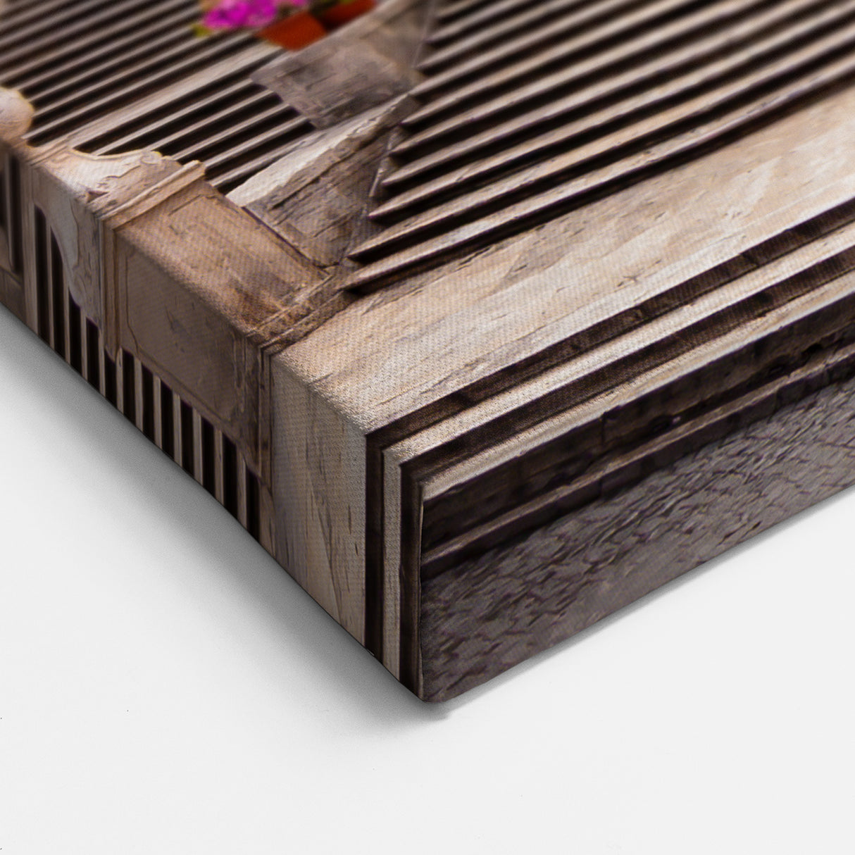 Rome Canvas Prints - Spanish Steps with Flowers Italian Wall Art