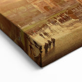 Ancient Rome Art - Colosseum at Sunset Italian Landmark Wall Art