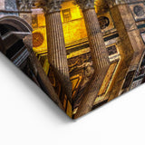 Rome Canvas Prints - Pantheon Dome Italian Architecture Photography