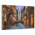 Rome Wall Art - Italian Scenery with Spanish Steps Cityscape Canvas