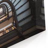 Rome Canvas Prints - Italian Architecture Spiral Staircase Photography